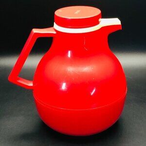 Strawberry Red Thermal Carafe by Tiger Japan Mod Design Hot Cold Vacuum Bottle